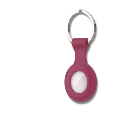 For Apple Airtag Silicone Loop Holder Keyring Carry Case Keychain Pet Luggage UK