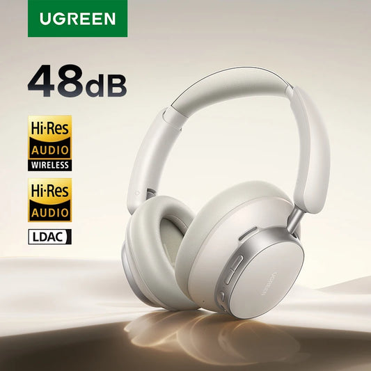 Studio Pro Hybrid Active Noise Cancelling Headphones 48Db ANC APP Hi-Res LDAC Sound Bluetooth Earphones Headset