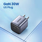 Gan 30W Fast Charger for Iphone 16 15 14 Pro PD3.0 Charger for Ipad Pro Tablet Samsung Xiaomi Type C Phone USB Charger
