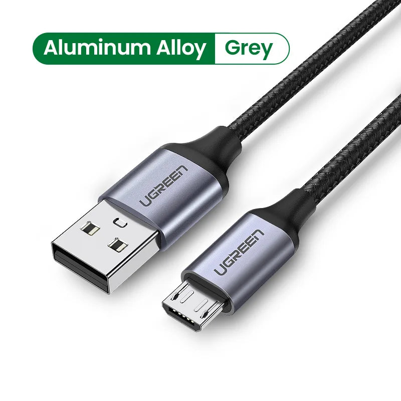 Micro USB Cable 3A Fast Charging USB Charger Cable Mobile Phone Charging Cable for Xiamo Huawei HTC Android USB Wire