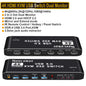 2X2 HDMI KVM Switch Matrix 4K 60Hz Dual Monitor KVM HDMI Extended Display USB KVM Switcher 2 in 2 Out for 2 Computers 2 Monitors