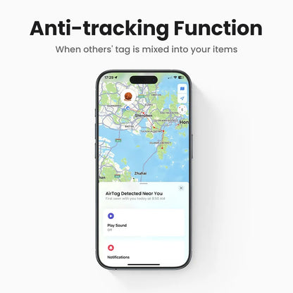 Finder Security Smarttrack Link Smart Tag with Apple Find My Key Bluetooth GPS Tracker for Earbud Luggage Mfi Finder IOS