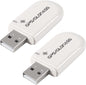 2PCS Vk-172 Usb Dongle GPS Module G-Mouse Glonass Navigation, Support Windows 10/8/7/Vista/Xp/Ce Andorid Linux for Raspberry Pi (White)