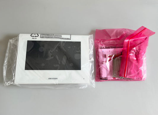 HIKVISION 7 Inch IP Indoor Station DS-KH6320-LE1(B)/White Colorful Touch Screen